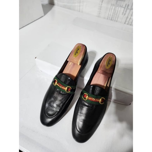 Authentic Gucci Horsebit Leather Loafer Black Size 41 - Picture 5 of 16